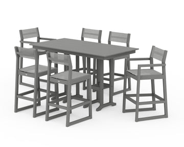 EDGE Sling 7-Piece Farmhouse Bar Set