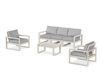 EDGE Sectional 4-Piece Deep Seating Set with Sofa