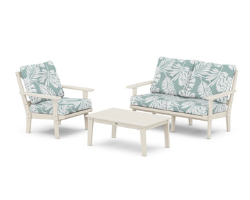 Oxford 3-Piece Deep Seating Set with Loveseat