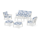 Chippendale 6-Piece Lounge Sofa Set
