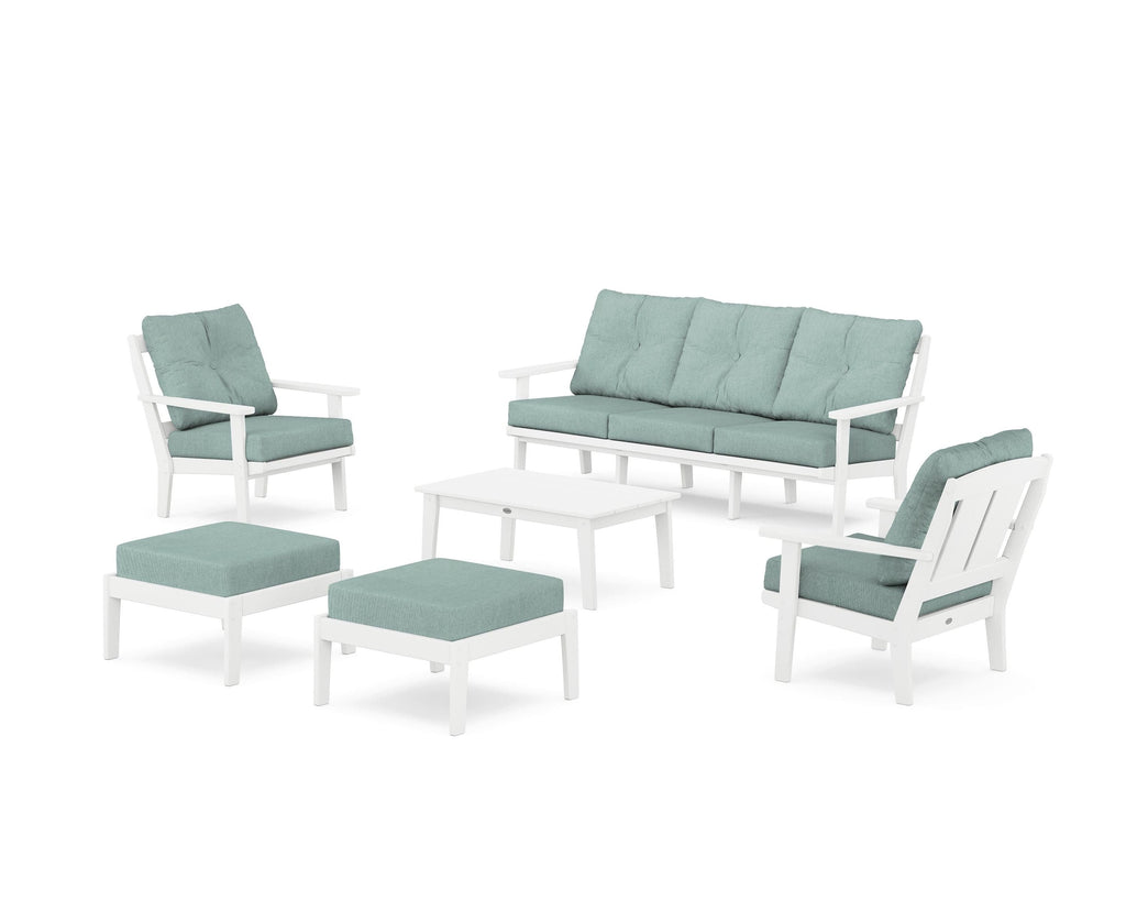 Mission 6-Piece Lounge Sofa Set