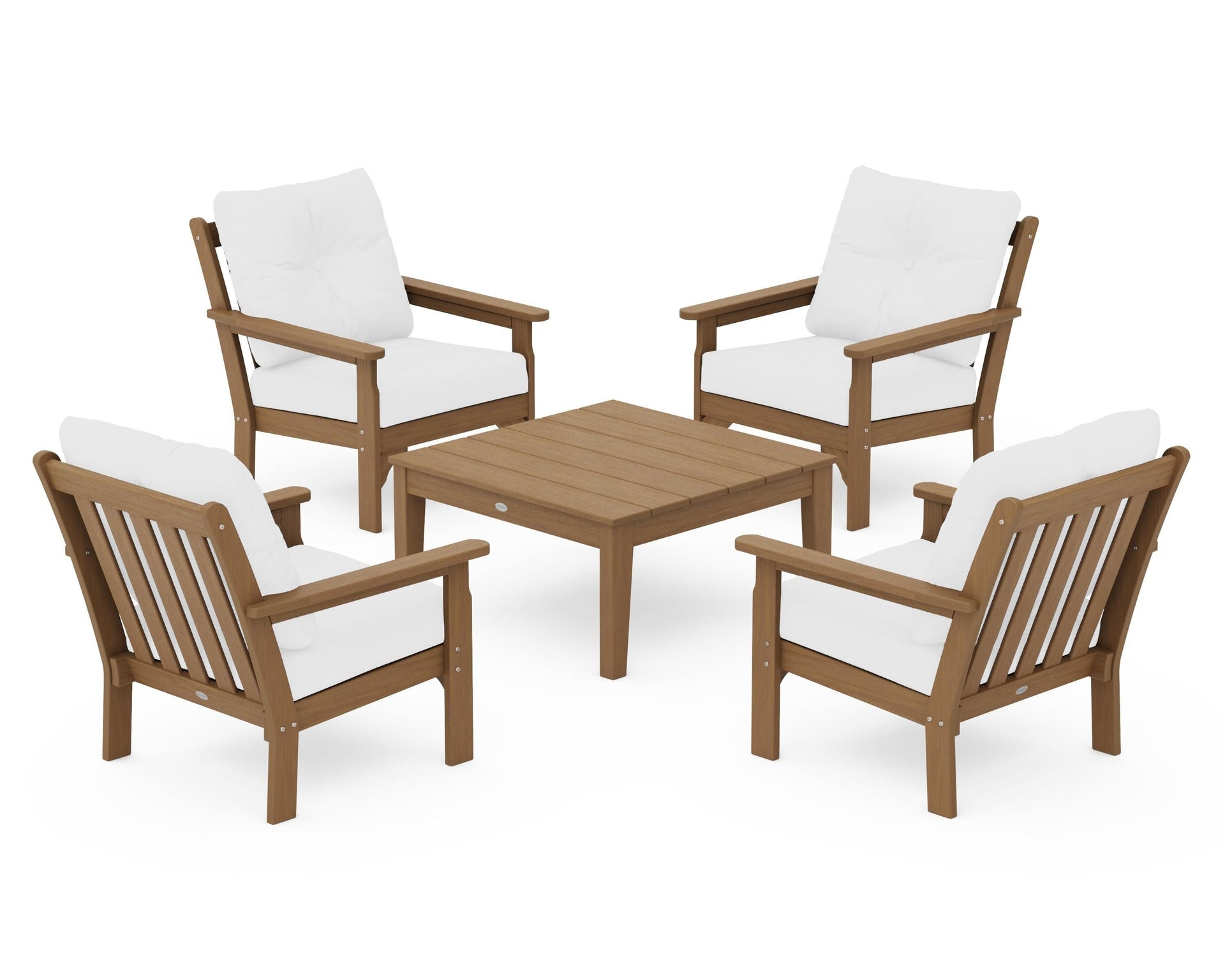 Vineyard 5-Piece Deep Seating Conversation Set