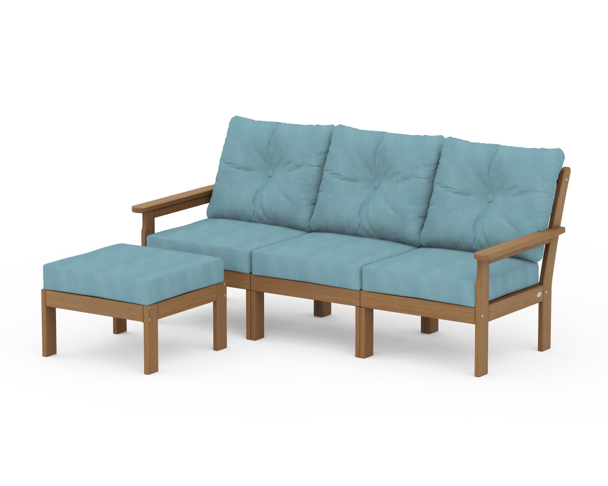 Vineyard 4-Piece Sectional with Ottoman