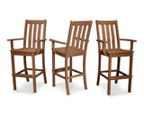 Vineyard Bar Arm Chair 3-Pack