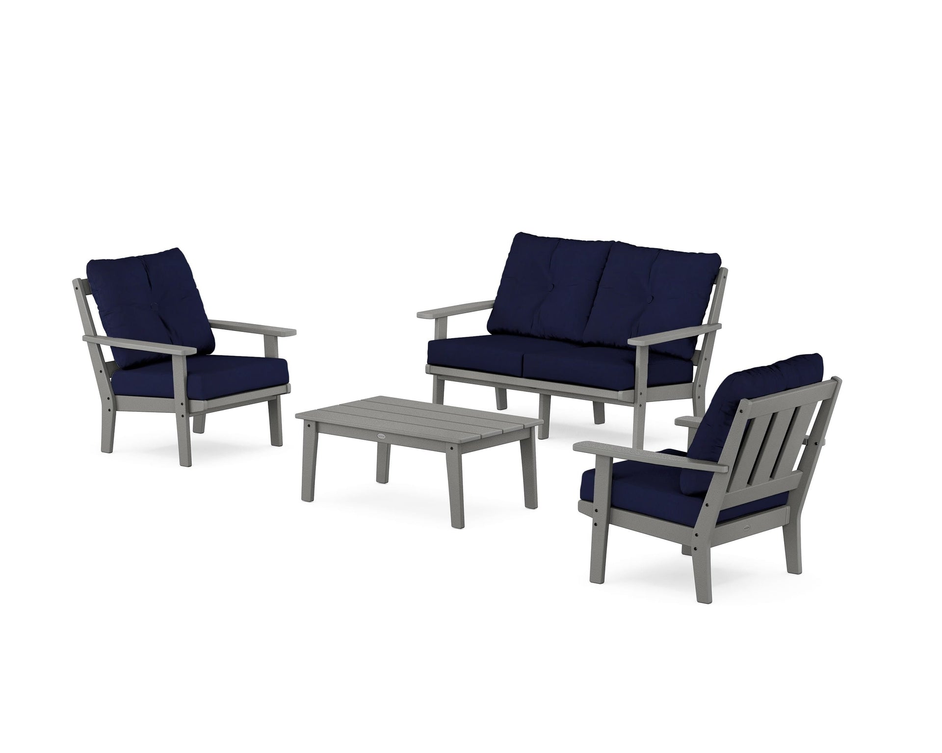 Oxford 4-Piece Deep Seating Set with Loveseat