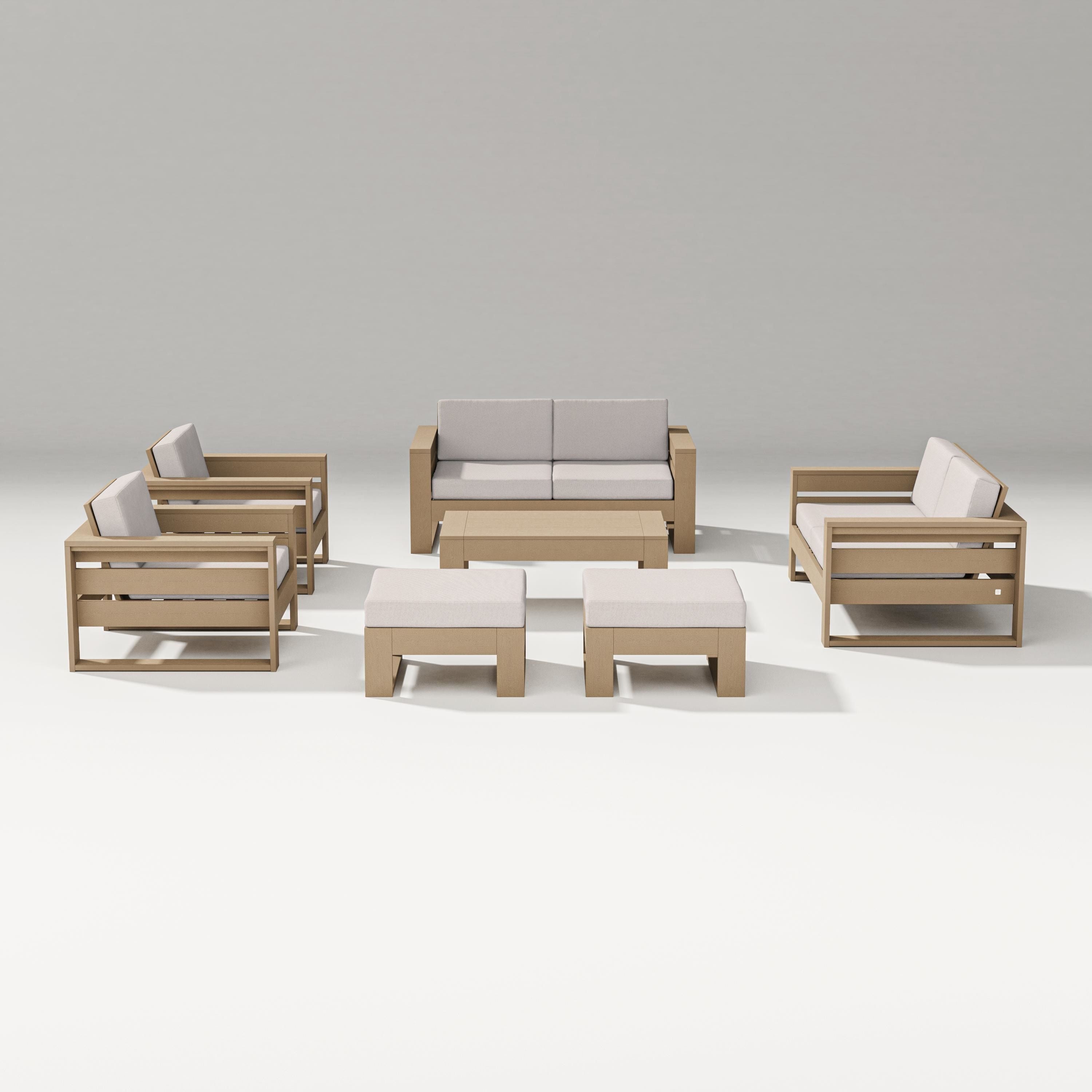 Latitude 7-Piece Lounge Loveseat Set