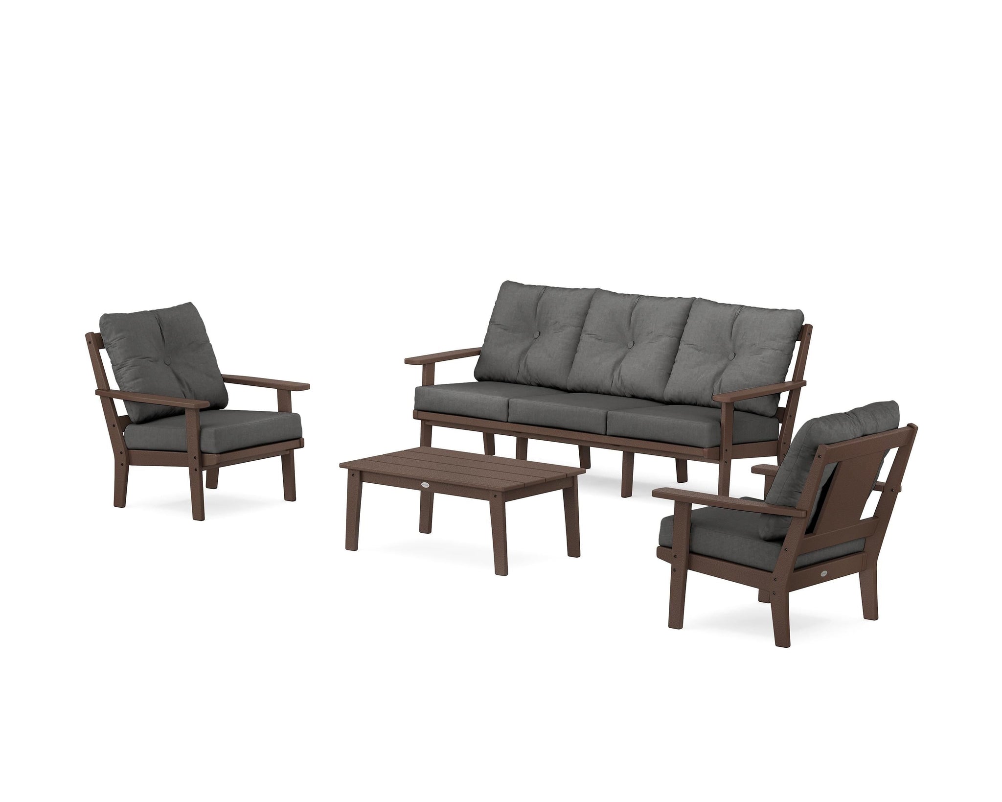 Prairie 4-Piece Deep Seating Set with Sofa