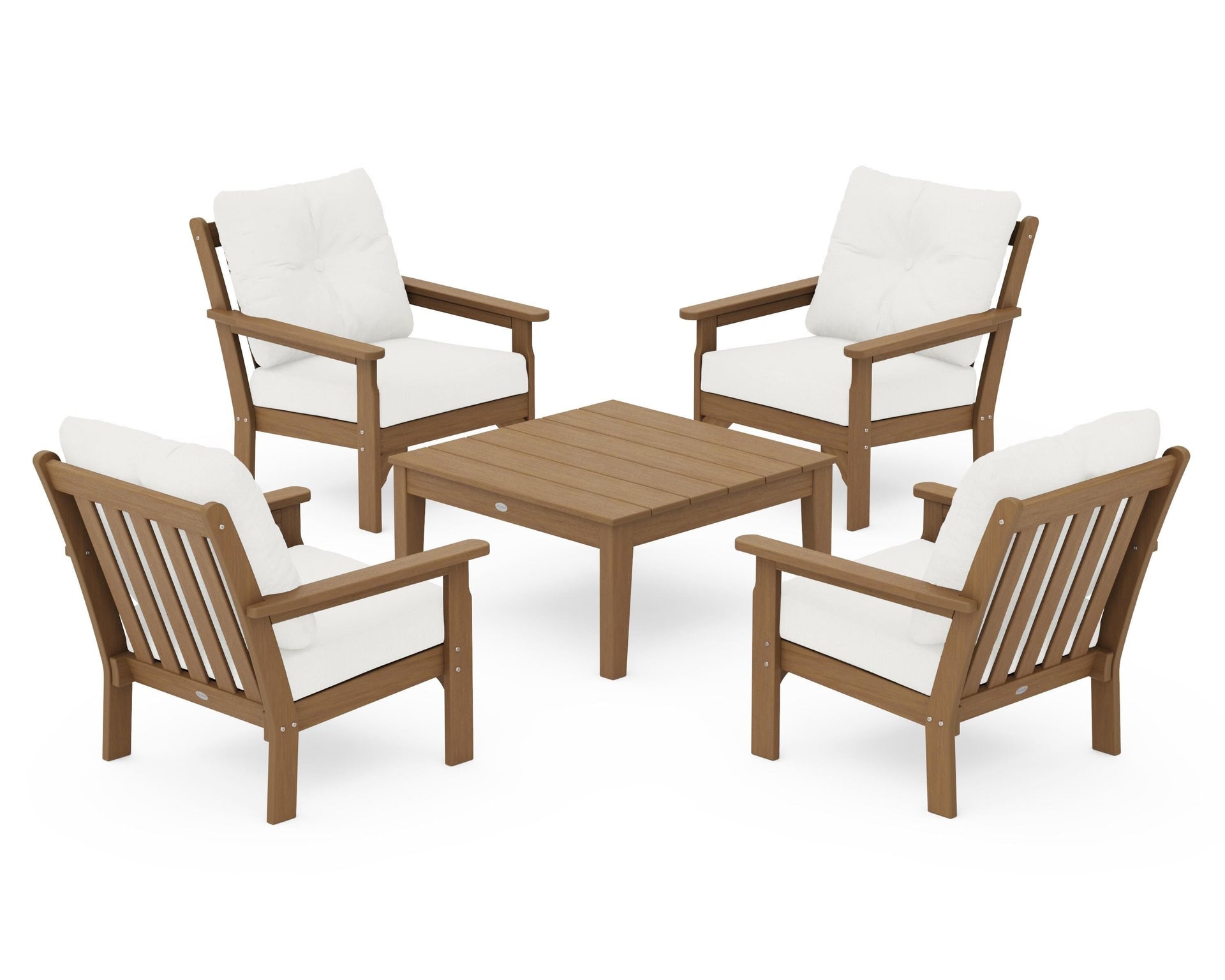 Vineyard 5-Piece Deep Seating Conversation Set