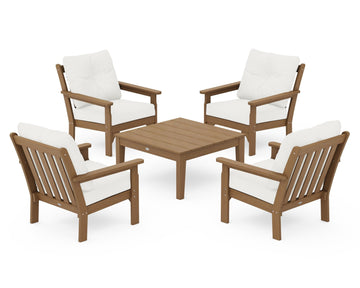 Vineyard 5-Piece Deep Seating Conversation Set