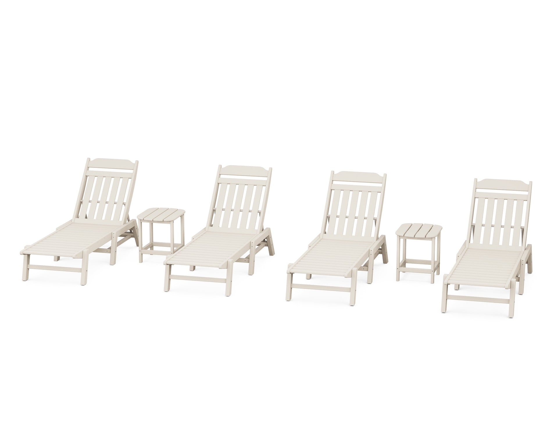 Cottage 6-Piece Chaise Set