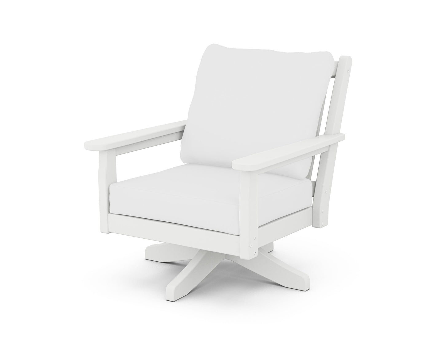 Chippendale Deep Seating Swivel Chair