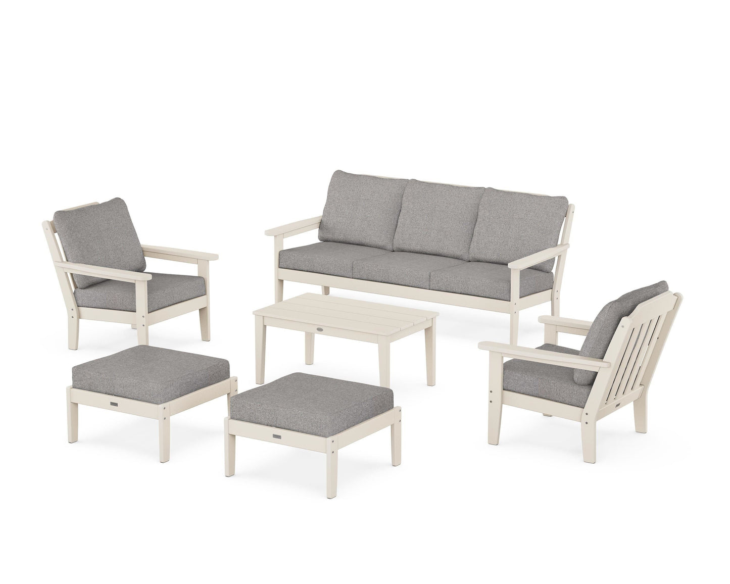 Cottage 6-Piece Lounge Sofa Set