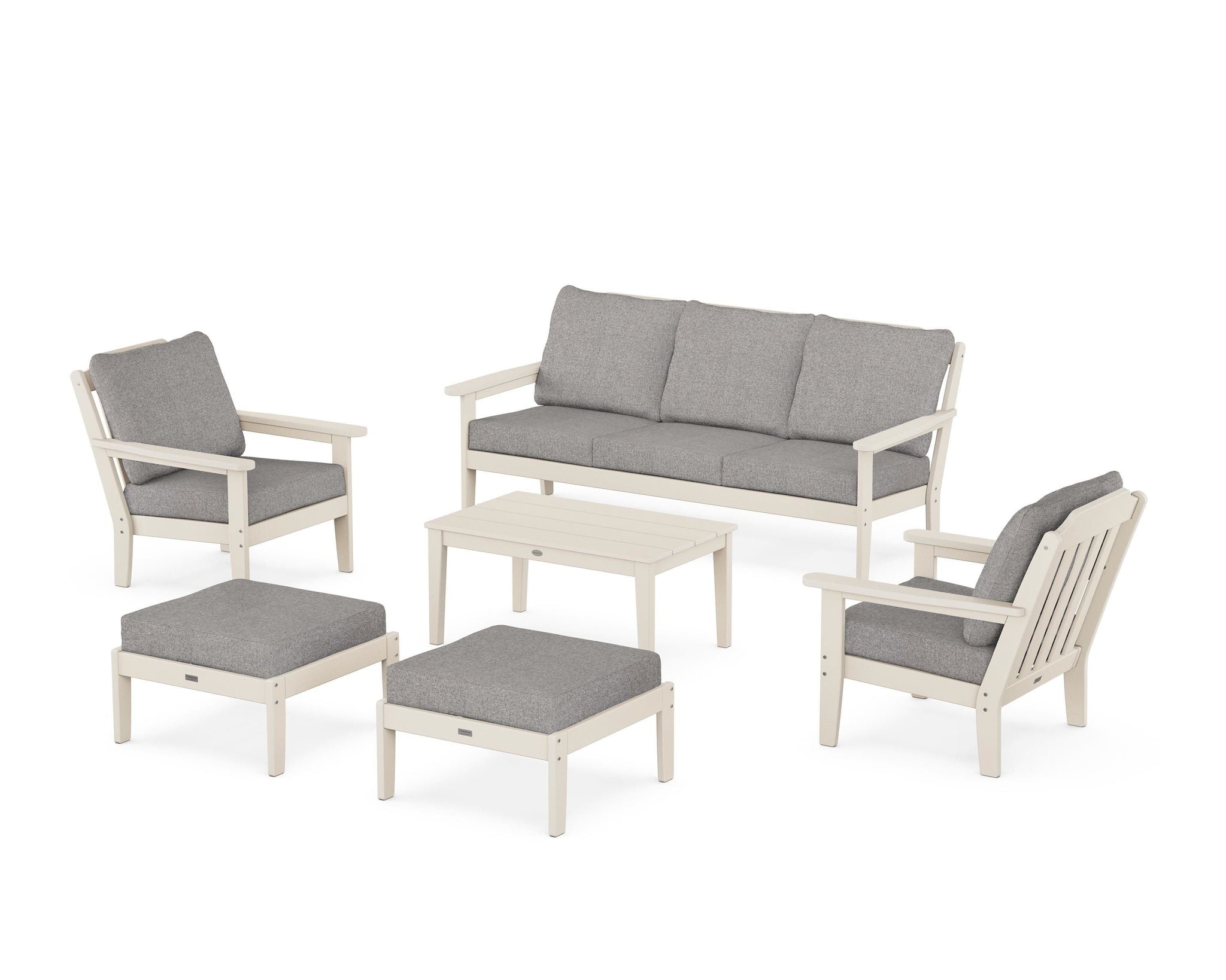 Cottage 6-Piece Lounge Sofa Set