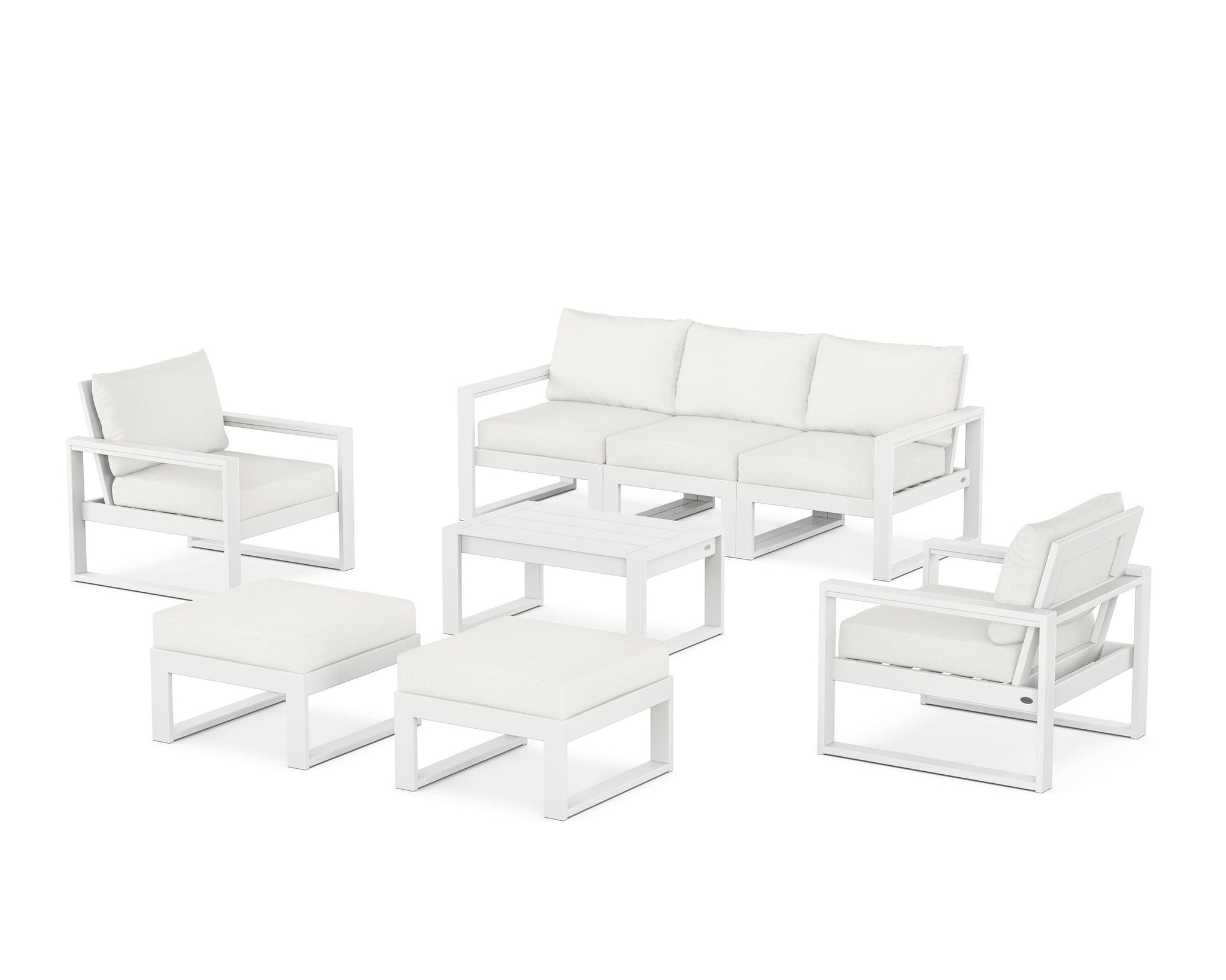 EDGE Sectional 8-Piece Lounge Sofa Set