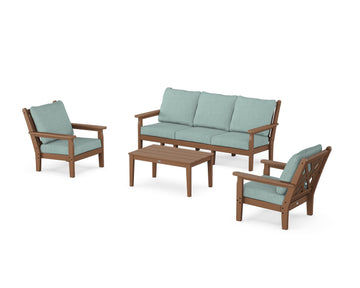 Chippendale 4-Piece Deep Seating Set with Sofa