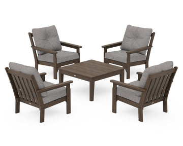 Vineyard 5-Piece Deep Seating Conversation Set