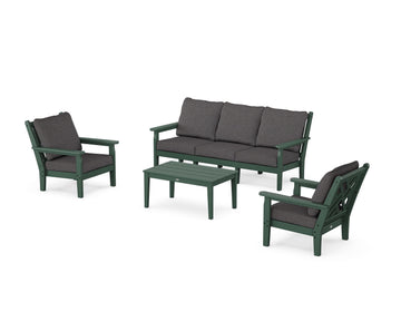 Chippendale 4-Piece Deep Seating Set with Sofa