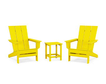 3-Piece Modern Studio Adirondack Set