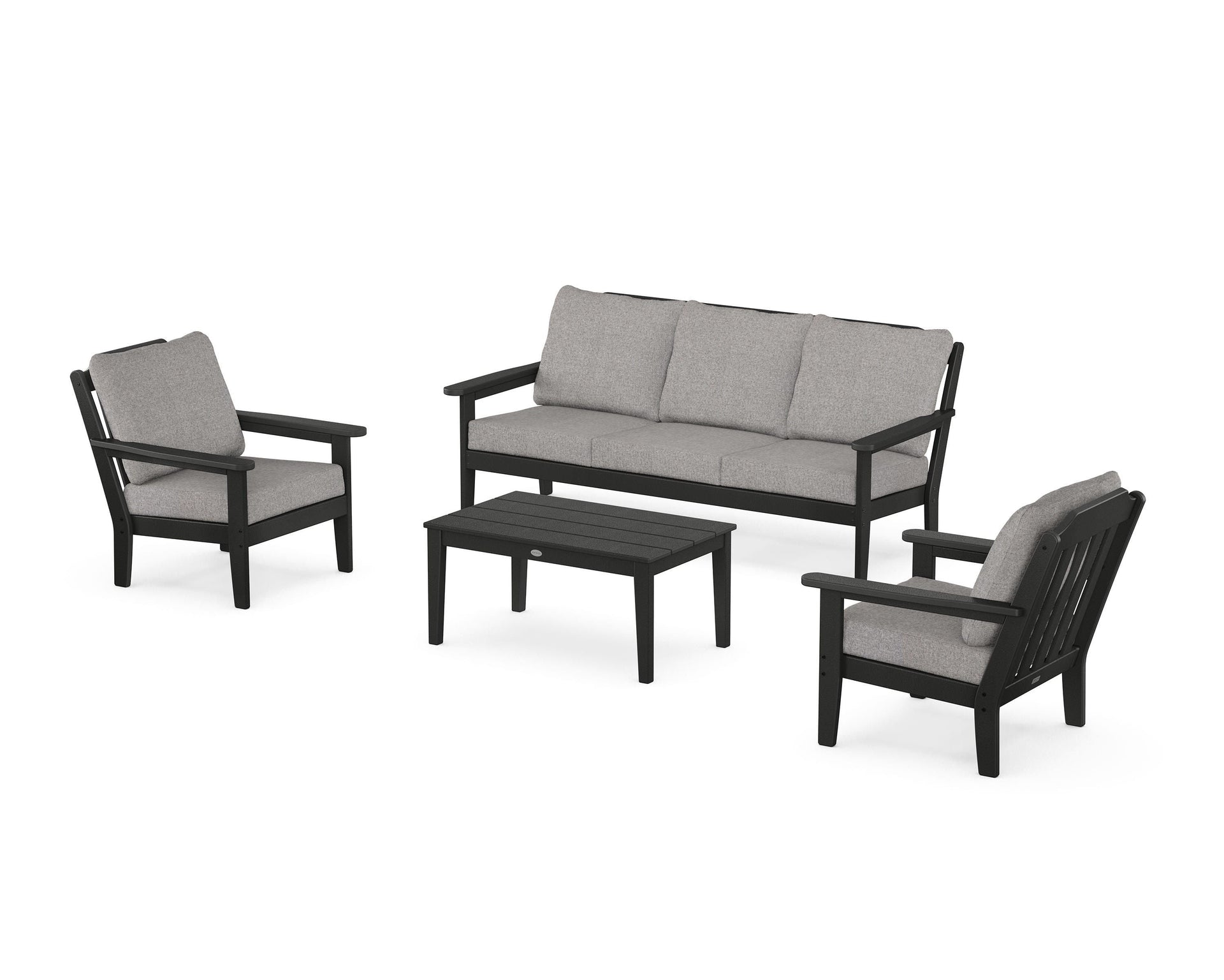 Cottage 4-Piece Deep Seating Set with Sofa