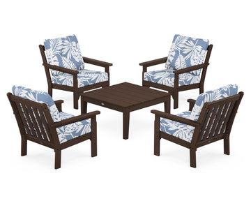 Vineyard 5-Piece Deep Seating Conversation Set