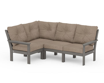 Vineyard 4-Piece Sectional