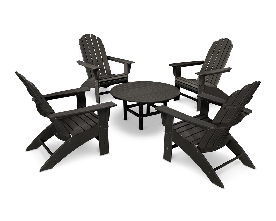 Vineyard 5-Piece Oversized Adirondack Set
