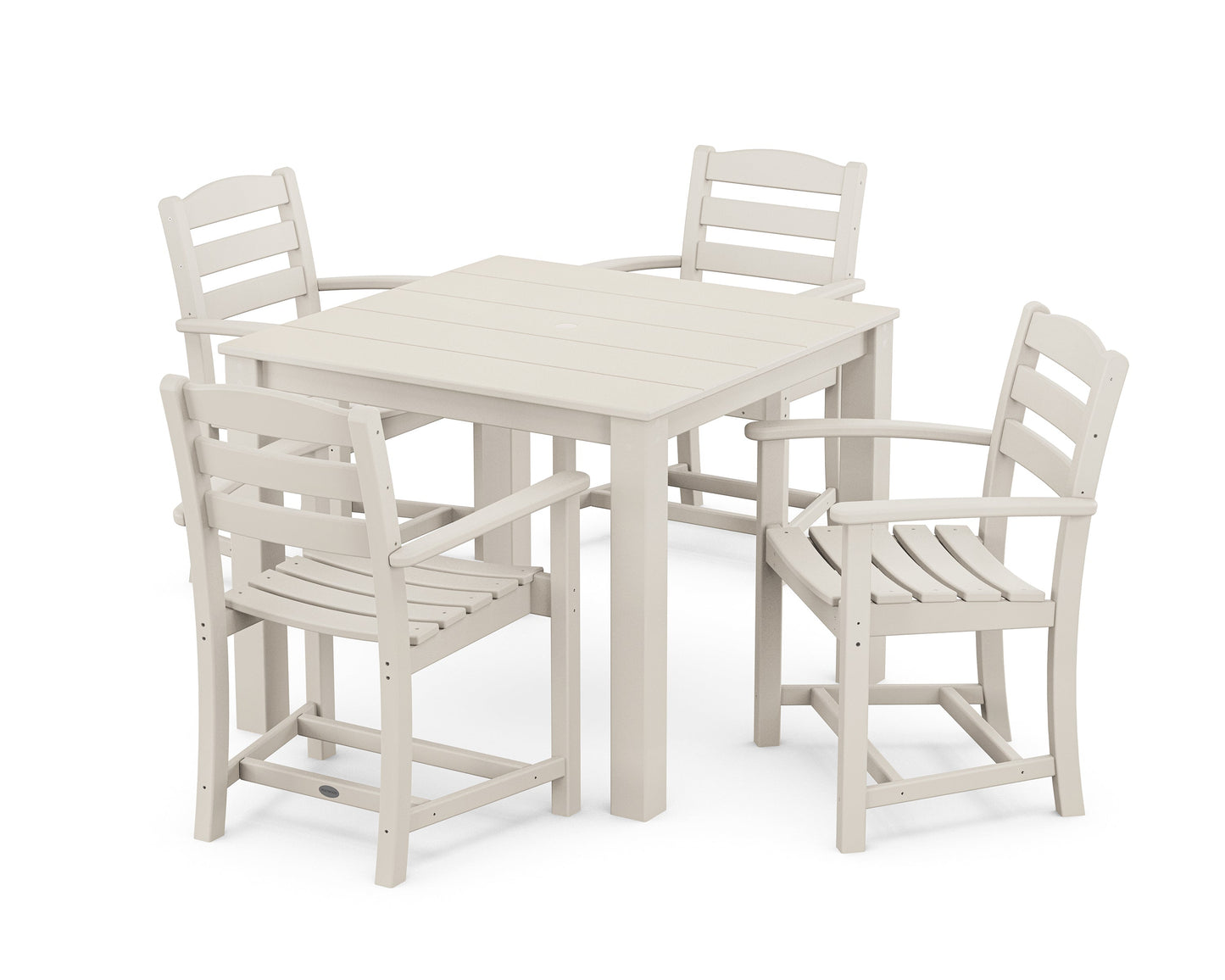 La Casa Cafe' 5-Piece Parsons Dining Set