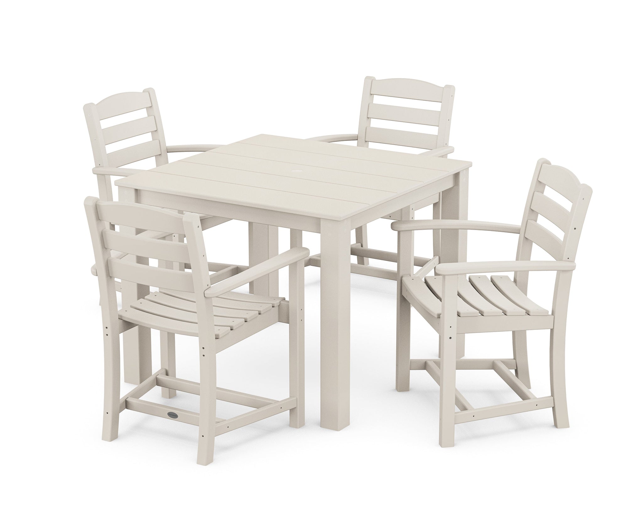 La Casa Cafe' 5-Piece Parsons Dining Set