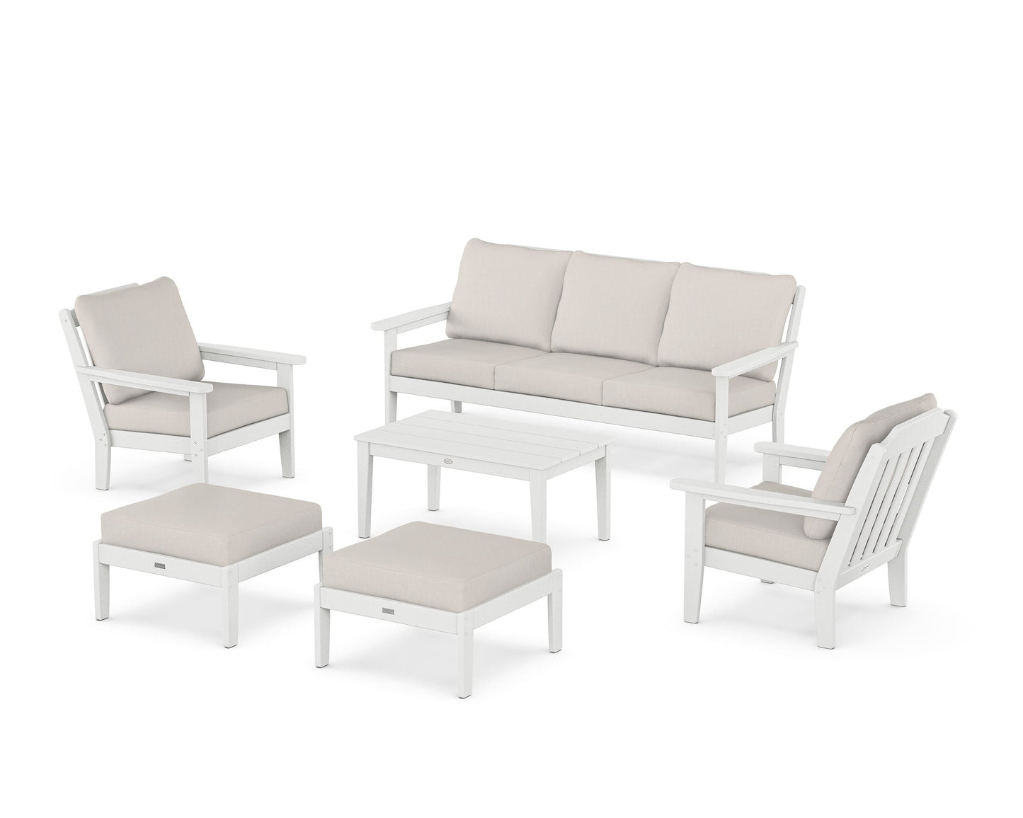Cottage 6-Piece Lounge Sofa Set