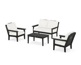 Cottage 4-Piece Deep Seating Set with Loveseat