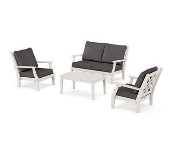 Wovendale 4-Piece Deep Seating Set with Loveseat