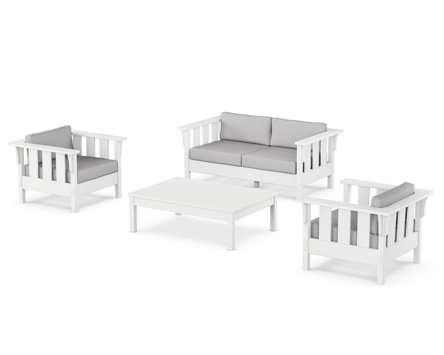 Acadia 4-Piece Deep Seating Set with Loveseat