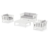 Acadia 4-Piece Deep Seating Set with Loveseat