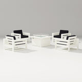 Latitude 5-Piece Lounge Fire Table Set