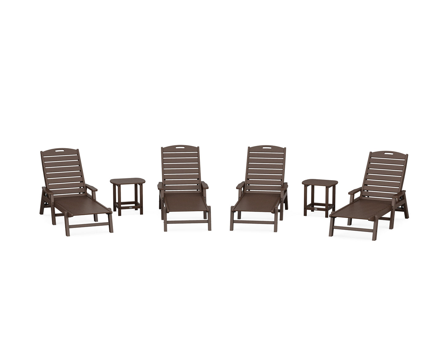 Nautical Chaise 6-Piece Set with Arms