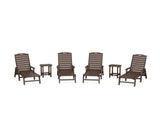 Nautical Chaise 6-Piece Set with Arms