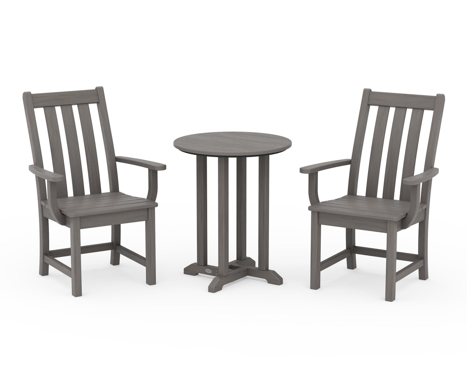 Vineyard 3-Piece Round Bistro Dining Set