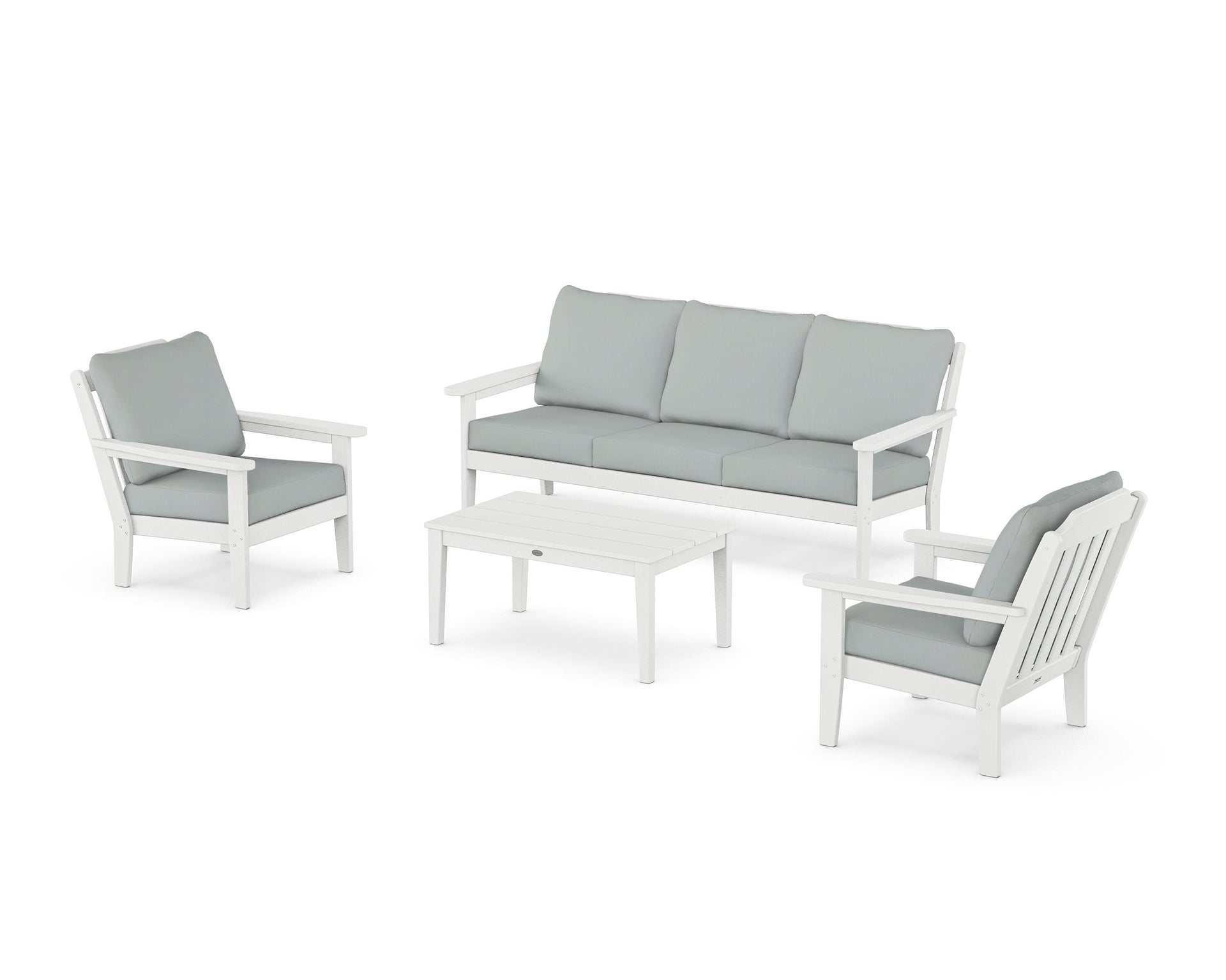 Cottage 4-Piece Deep Seating Set with Sofa