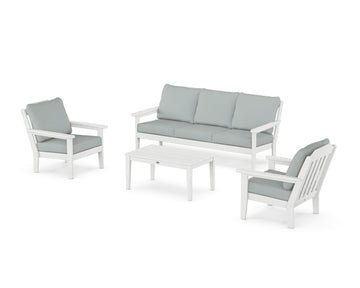 Cottage 4-Piece Deep Seating Set with Sofa
