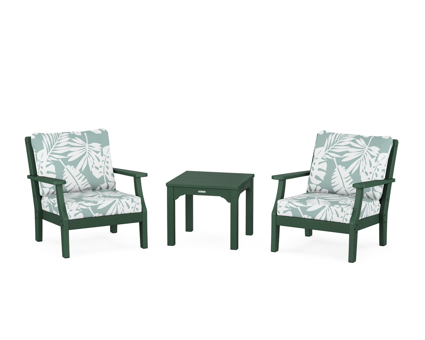 Chinoiserie 3-Piece Deep Seating Set