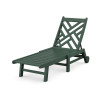 Chippendale Chaise with Wheels
