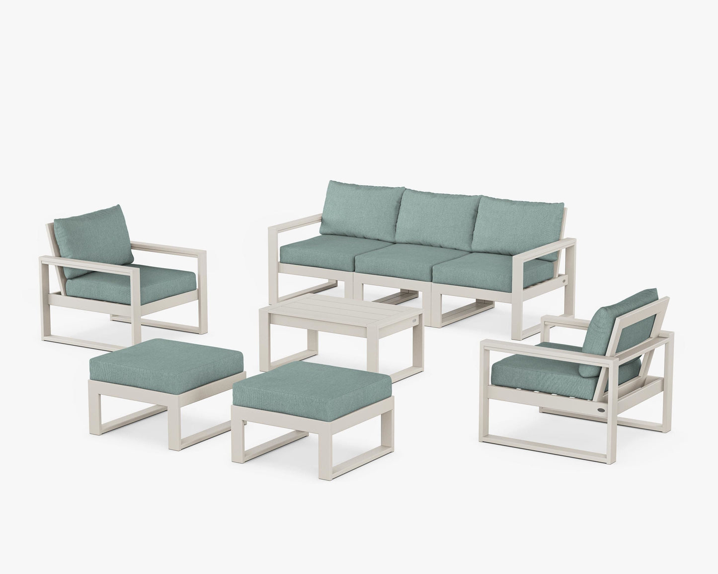 EDGE Sectional 8-Piece Lounge Sofa Set