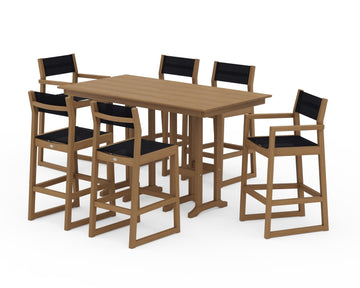 EDGE Sling 7-Piece Farmhouse Bar Set