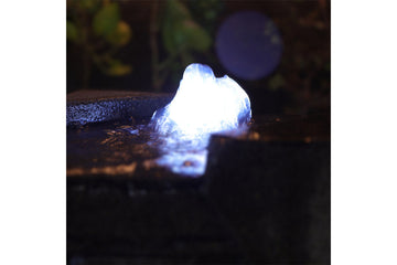 Exaco Yin Yang Outdoor Water Fountain 49" Tall with LED New