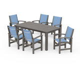 Coastal 7-Piece Parsons Dining Set
