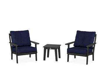 Mission 3-Piece Deep Seating Set