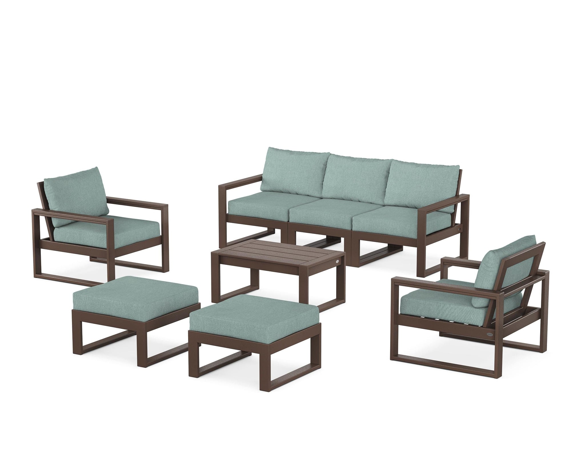 EDGE Sectional 8-Piece Lounge Sofa Set