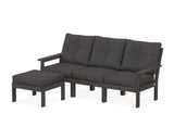 Vineyard 4-Piece Sectional with Ottoman