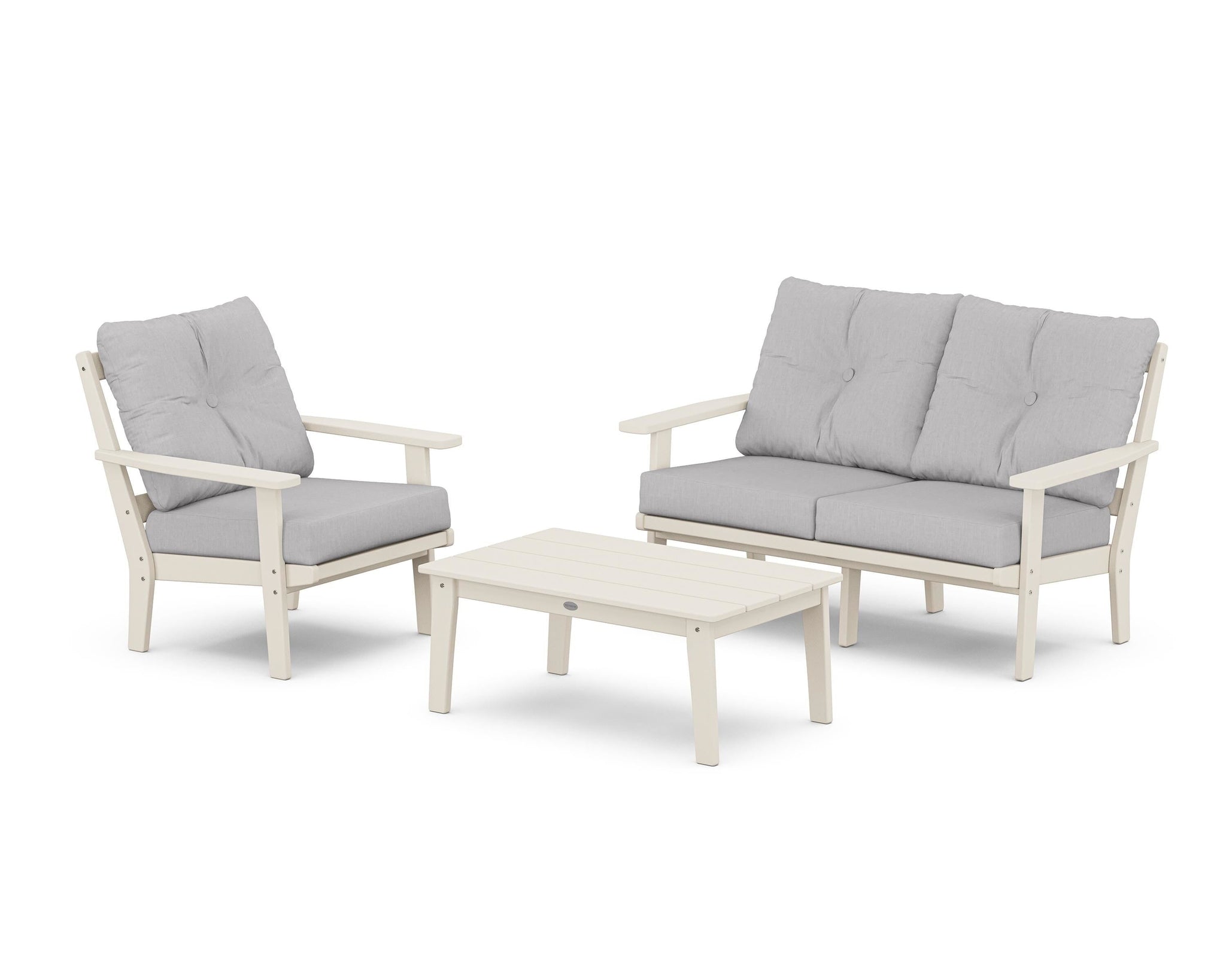 Prairie 3-Piece Deep Seating Set with Loveseat