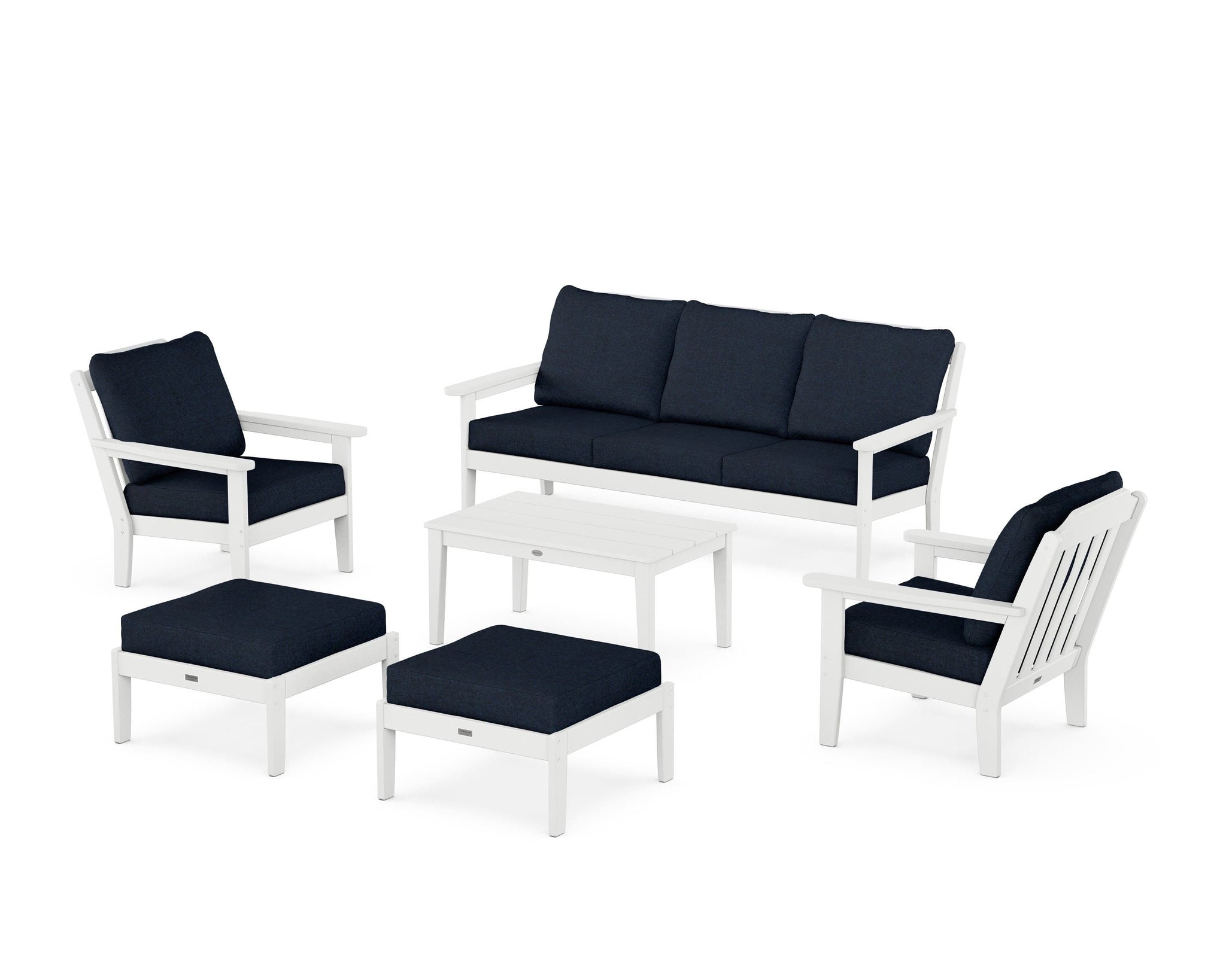 Cottage 6-Piece Lounge Sofa Set